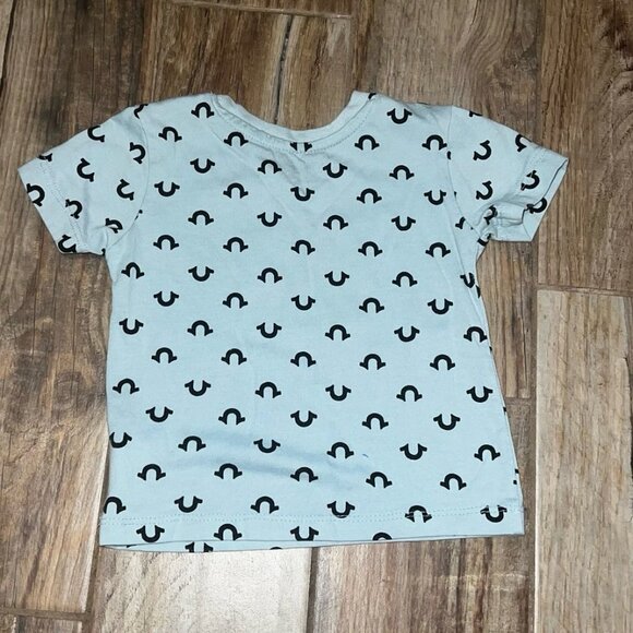 True Religion Toddler T-Shirt Gold Logo - Picture 2 of 3